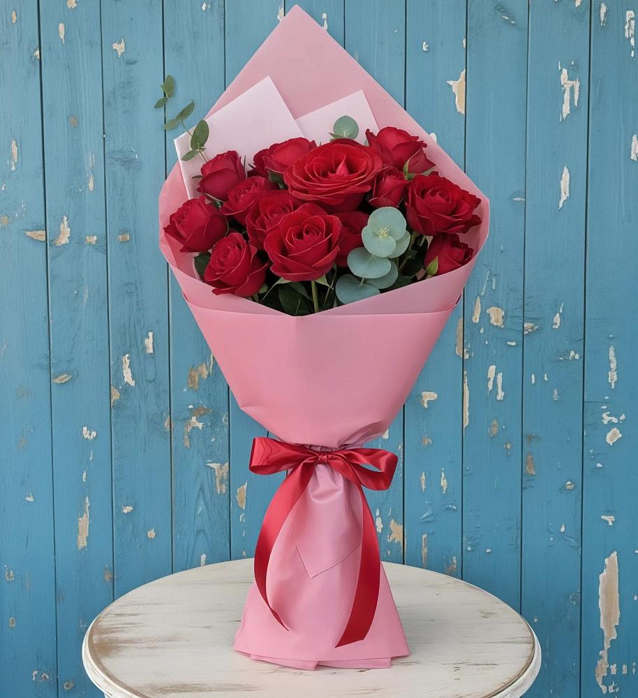 Букет цветов из: Розы в Добровольном