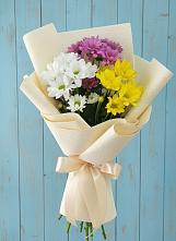 Букет цветов из:  Хризантемы в Добровольном