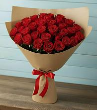 Букет Красные розы Милано в Добровольном