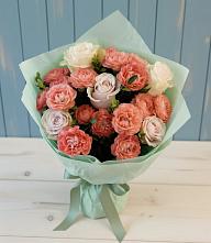 Букет цветов из:  Розы #REPLACE_PRED# Добровольном