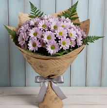 Букет цветов из:  Хризантемы в Добровольном