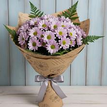 Букет цветов из:  Хризантемы в Добровольном