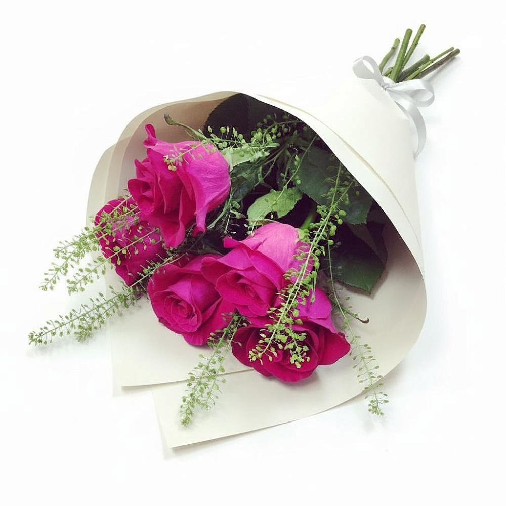 Букет цветов из: Розы в Добровольном