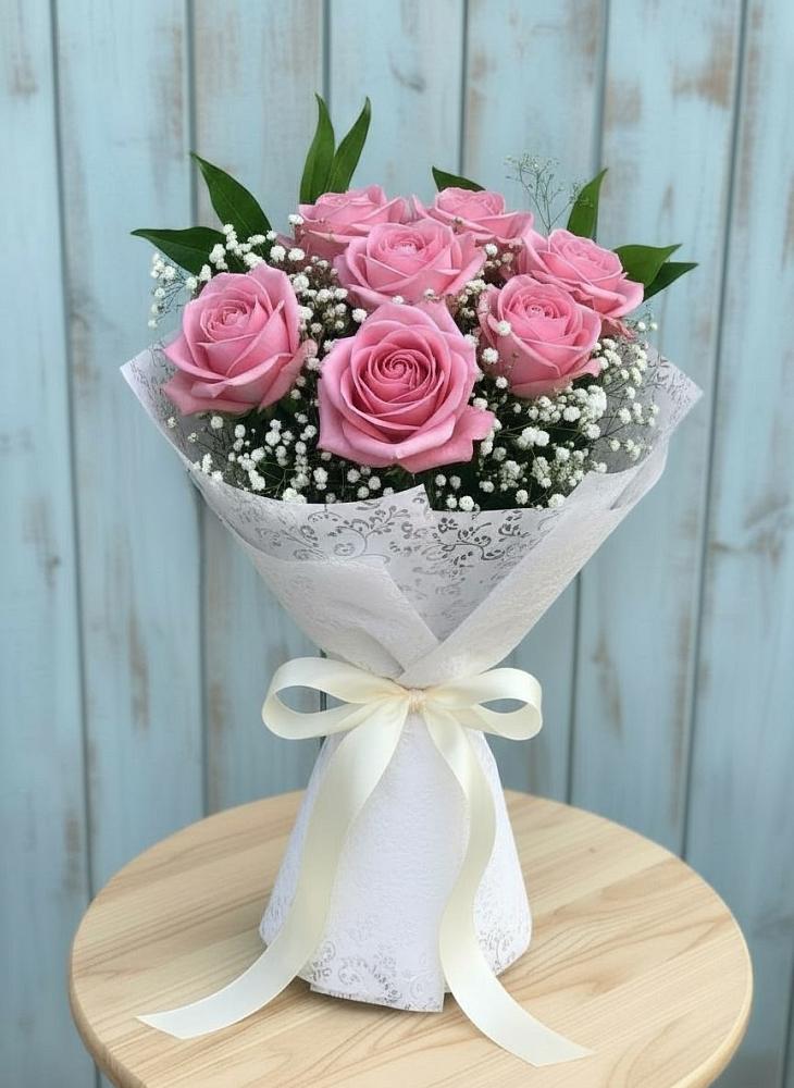 Букет цветов из: Розы в Добровольном