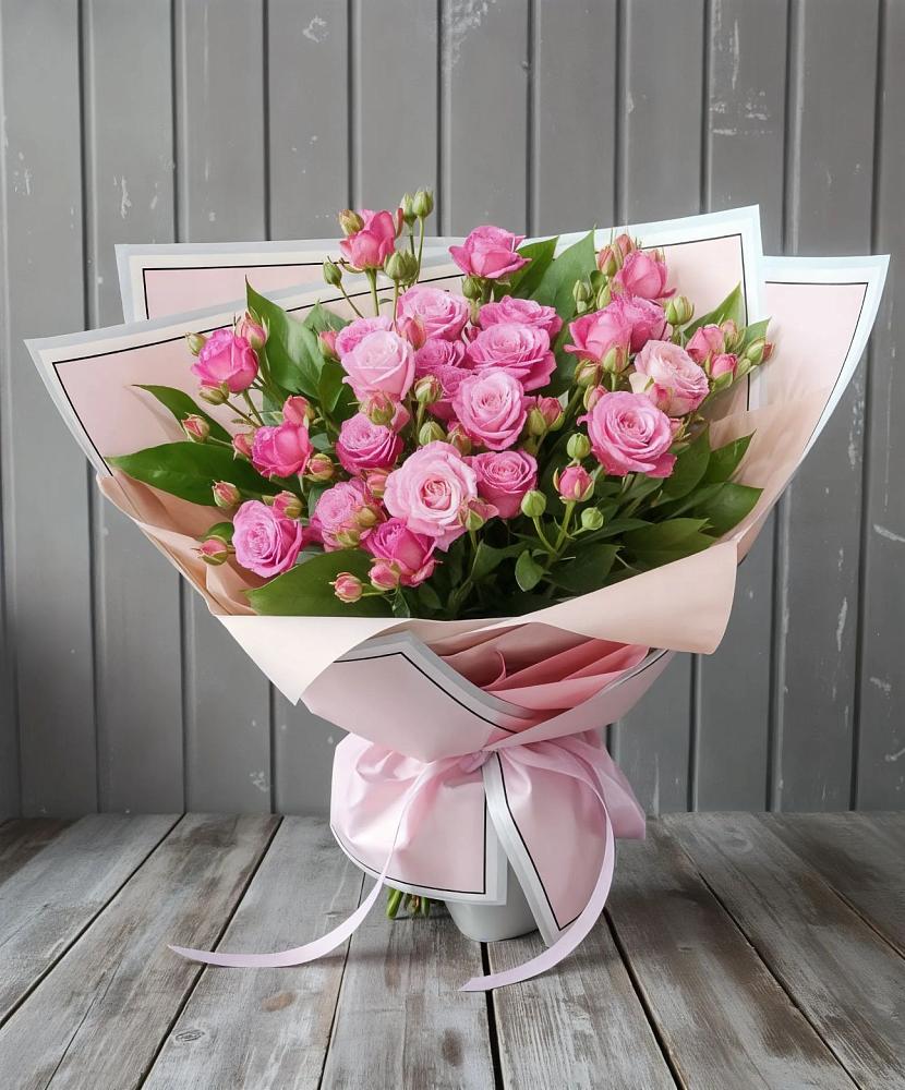 Букет Розовый кустик в Добровольном