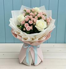 Букет цветов из:  Розы #REPLACE_PRED# Добровольном