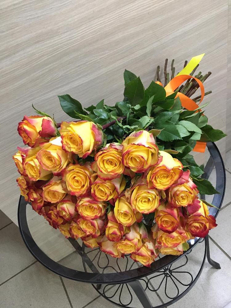 Букет Желтые розы в Добровольном