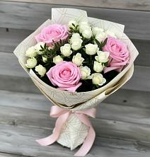 Букет цветов из:  Розы в Добровольном