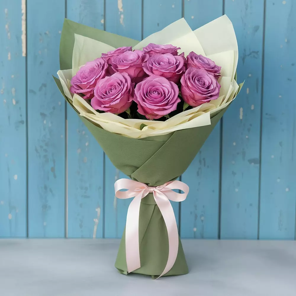 Букет Розы Фёрст Леди в Добровольном