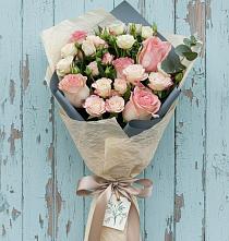 Букет цветов из:  Розы #REPLACE_PRED# Добровольном