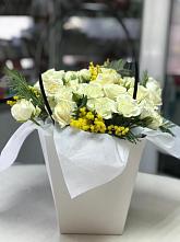 Цветочная композиция из Розы  в Добровольном