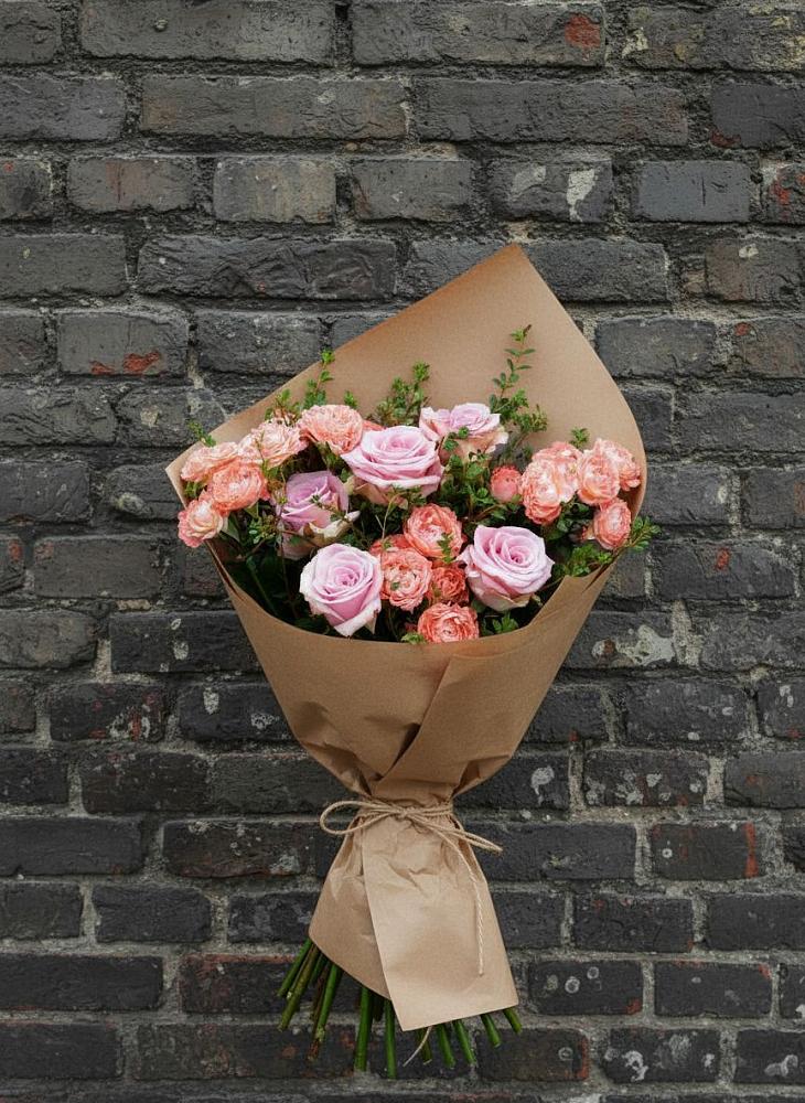 Букет цветов из: Розы в Добровольном