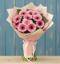 Букет цветов из:  Герберы в Добровольном