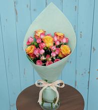 Букет цветов из:  Розы в Добровольном