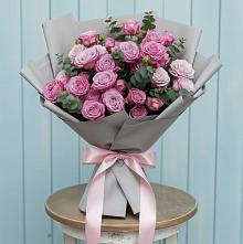 Букет цветов из:  Розы #REPLACE_PRED# Добровольном